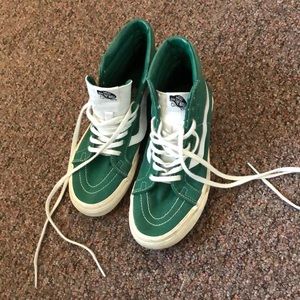 Green Vans Sk8-Hi Skate High Skate hi VANS